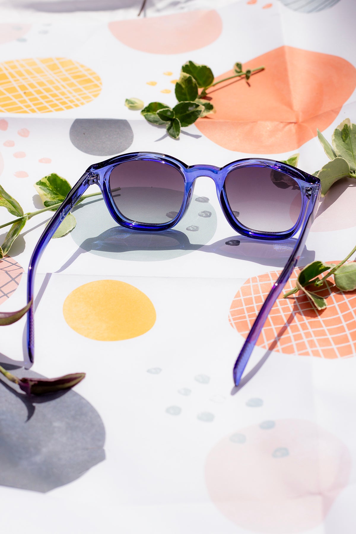 Rounded Square Retro Pin Style Sunglasses - Sugar + Style