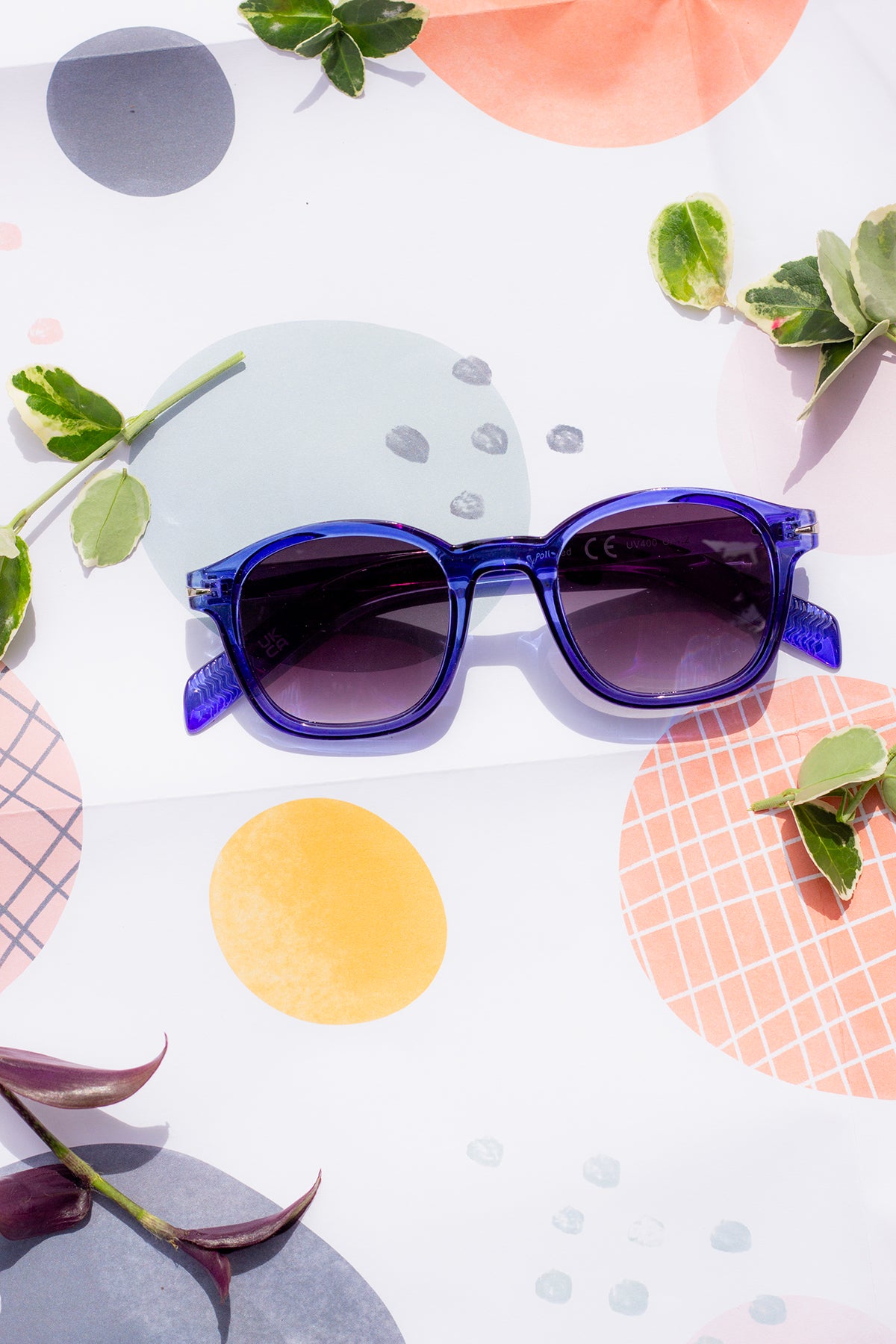 Rounded Square Retro Pin Style Sunglasses - Sugar + Style