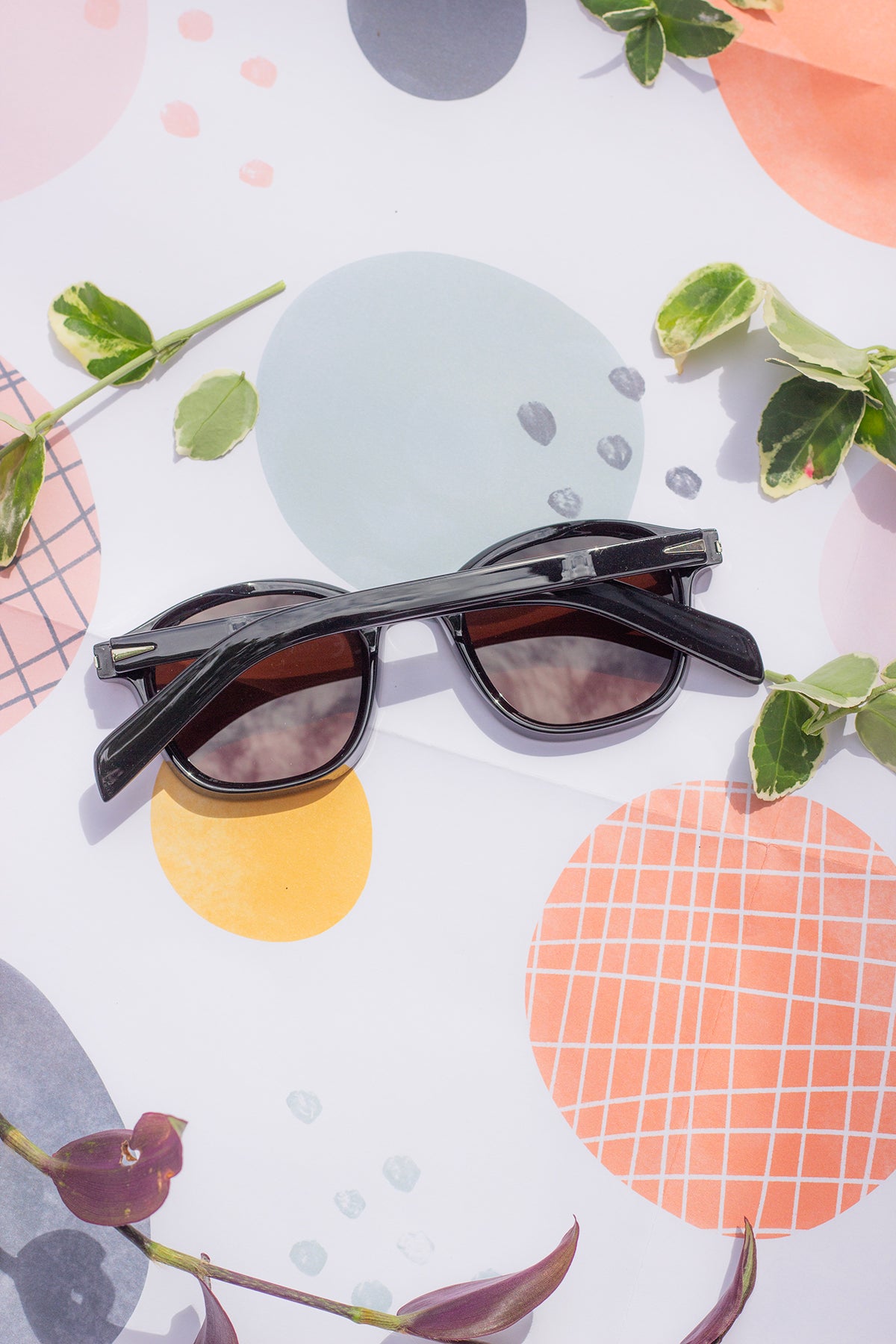 Rounded Square Retro Pin Style Sunglasses - Sugar + Style