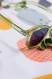 Rounded Square Retro Pin Style Sunglasses - Sugar + Style