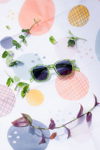 Rounded Square Retro Pin Style Sunglasses - Sugar + Style