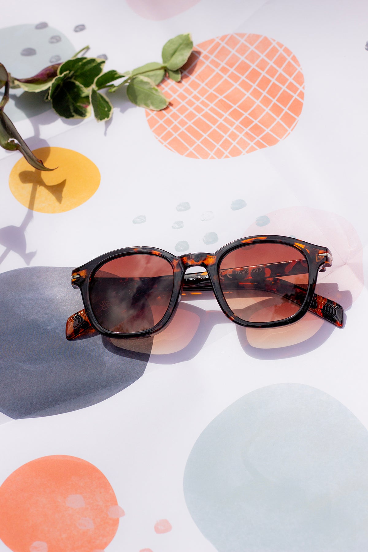 Rounded Square Retro Pin Style Sunglasses - Sugar + Style