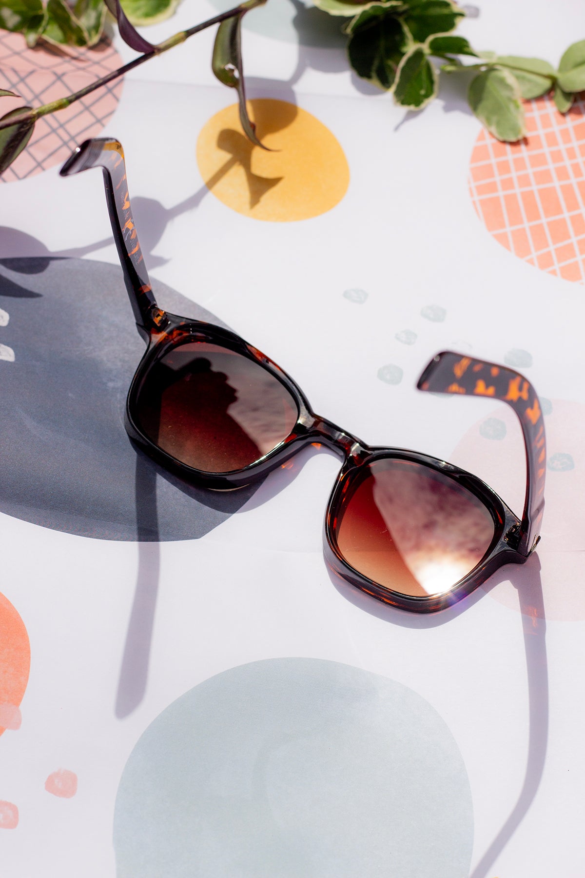 Rounded Square Retro Pin Style Sunglasses - Sugar + Style