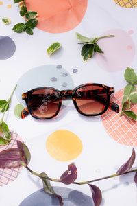 Rounded Square Retro Pin Style Sunglasses - Sugar + Style