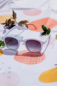 Rounded Square Retro Pin Style Sunglasses - Sugar + Style