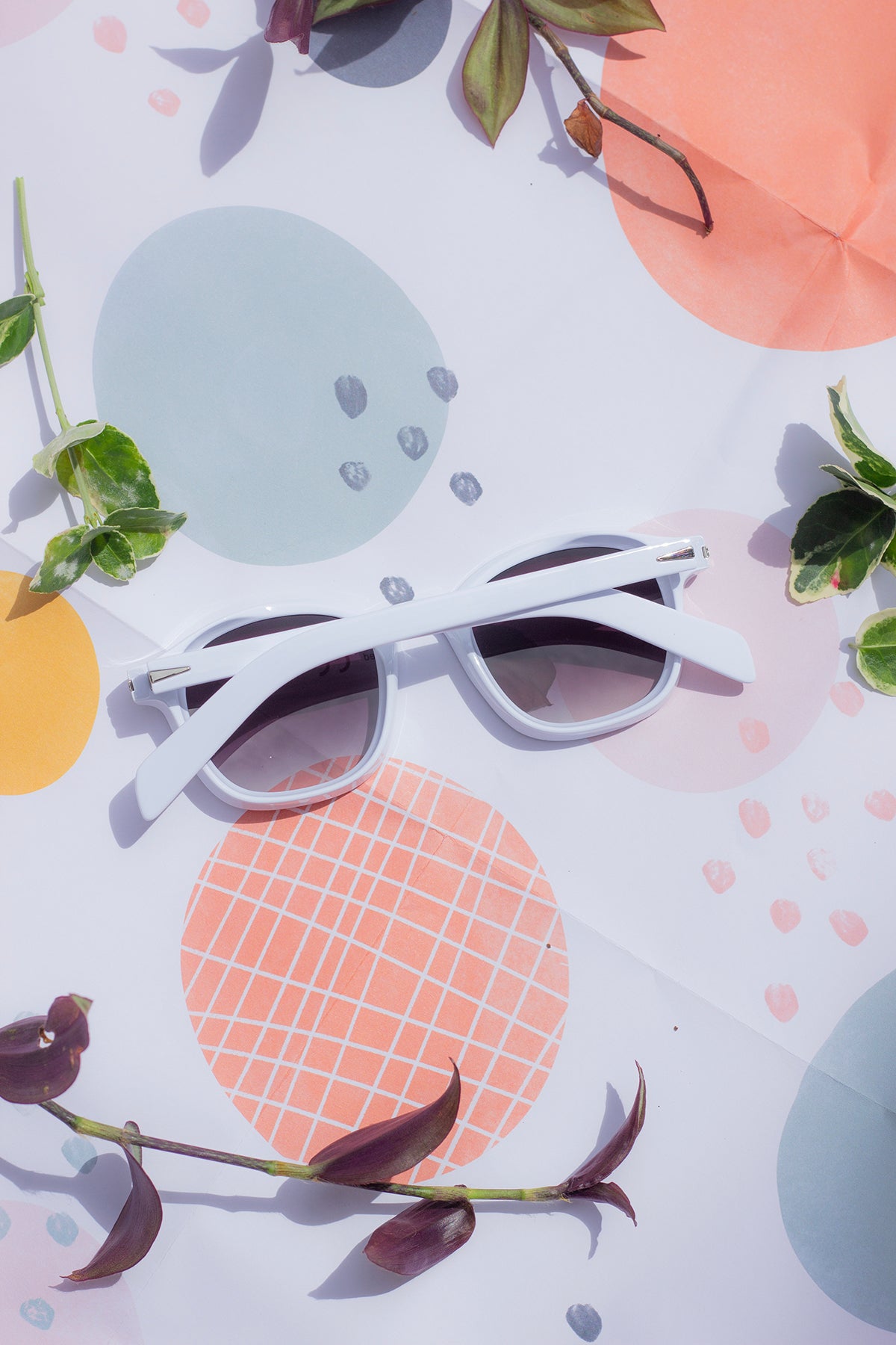 Rounded Square Retro Pin Style Sunglasses - Sugar + Style