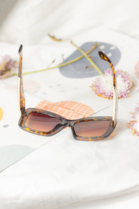 Oversized Chunky Cat Eye Angular Sunglasses - Sugar + Style