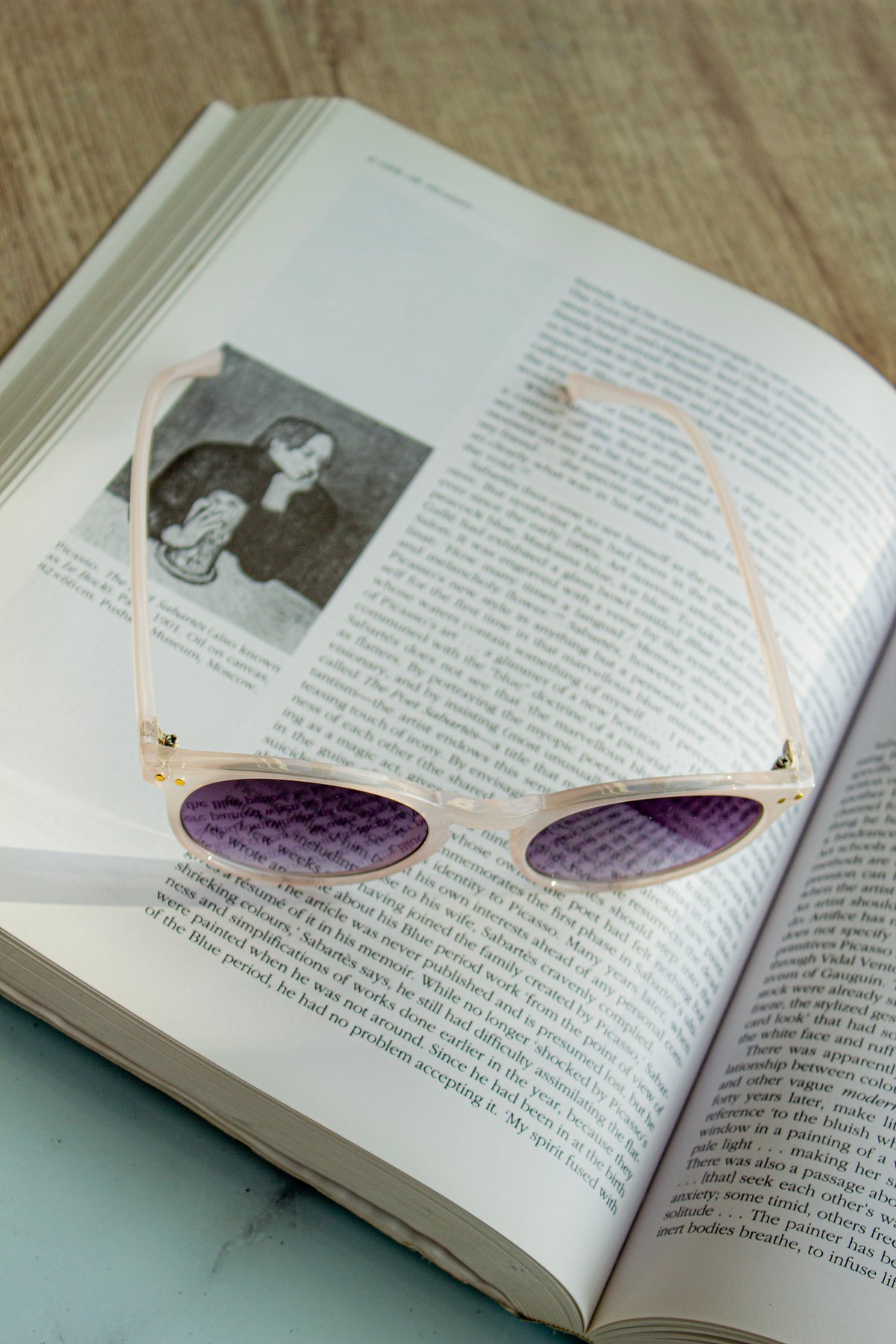 Thin Classic Round Retro Sunglasses - Sugar + Style