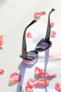 Chunky Triangle Cat Eye Sunglasses - Sugar + Style