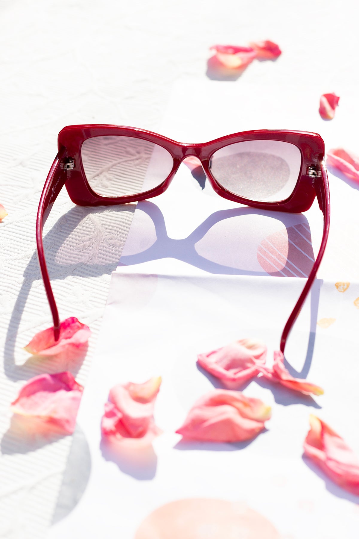 Chunky Triangle Cat Eye Sunglasses - Sugar + Style