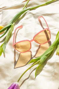 Thin Frame Butterfly Cat Eye Sunglasses - Sugar + Style