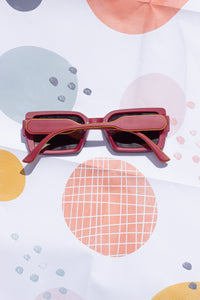 Front Lens Rectangle Y2k Style Sunglasses - Sugar + Style