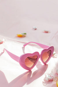 Chunky Oversized Heart Sunglasses - Sugar + Style