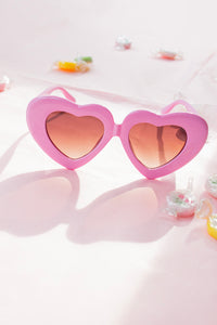 Chunky Oversized Heart Sunglasses - Sugar + Style