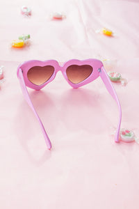 Chunky Oversized Heart Sunglasses - Sugar + Style