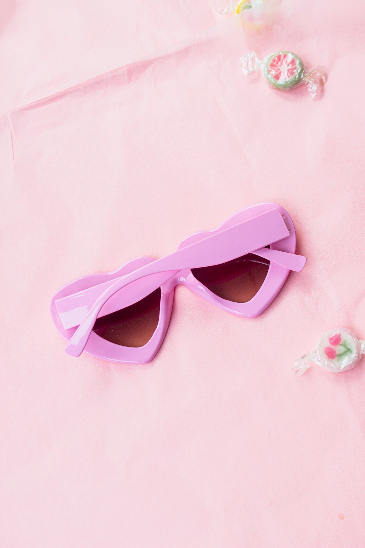 Chunky Oversized Heart Sunglasses - Sugar + Style