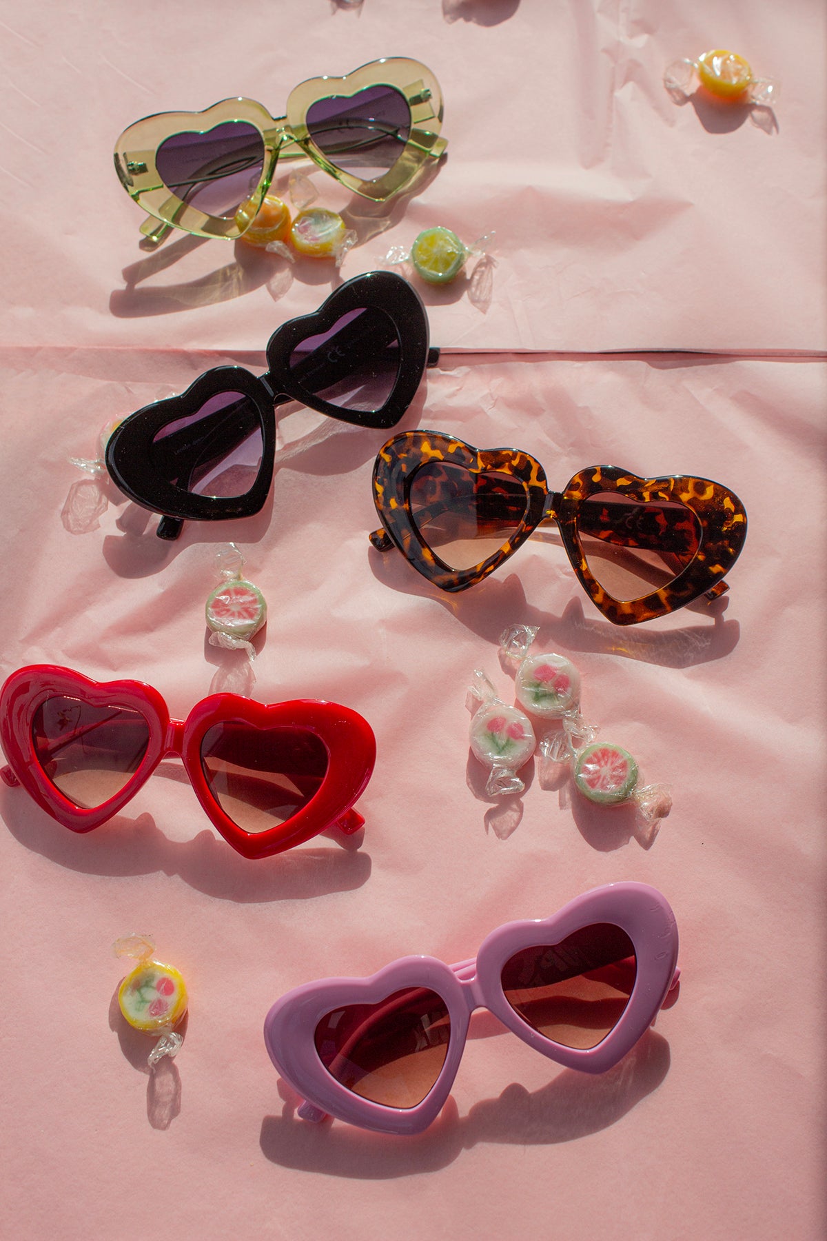 Chunky Oversized Heart Sunglasses - Sugar + Style