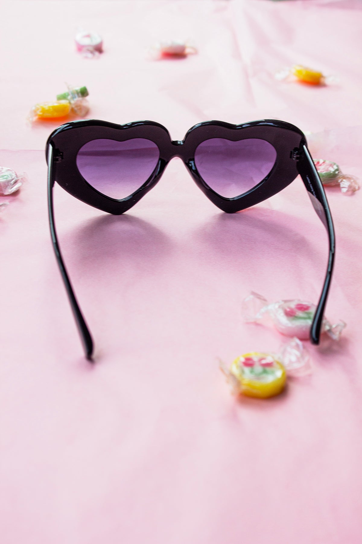 Chunky Oversized Heart Sunglasses - Sugar + Style