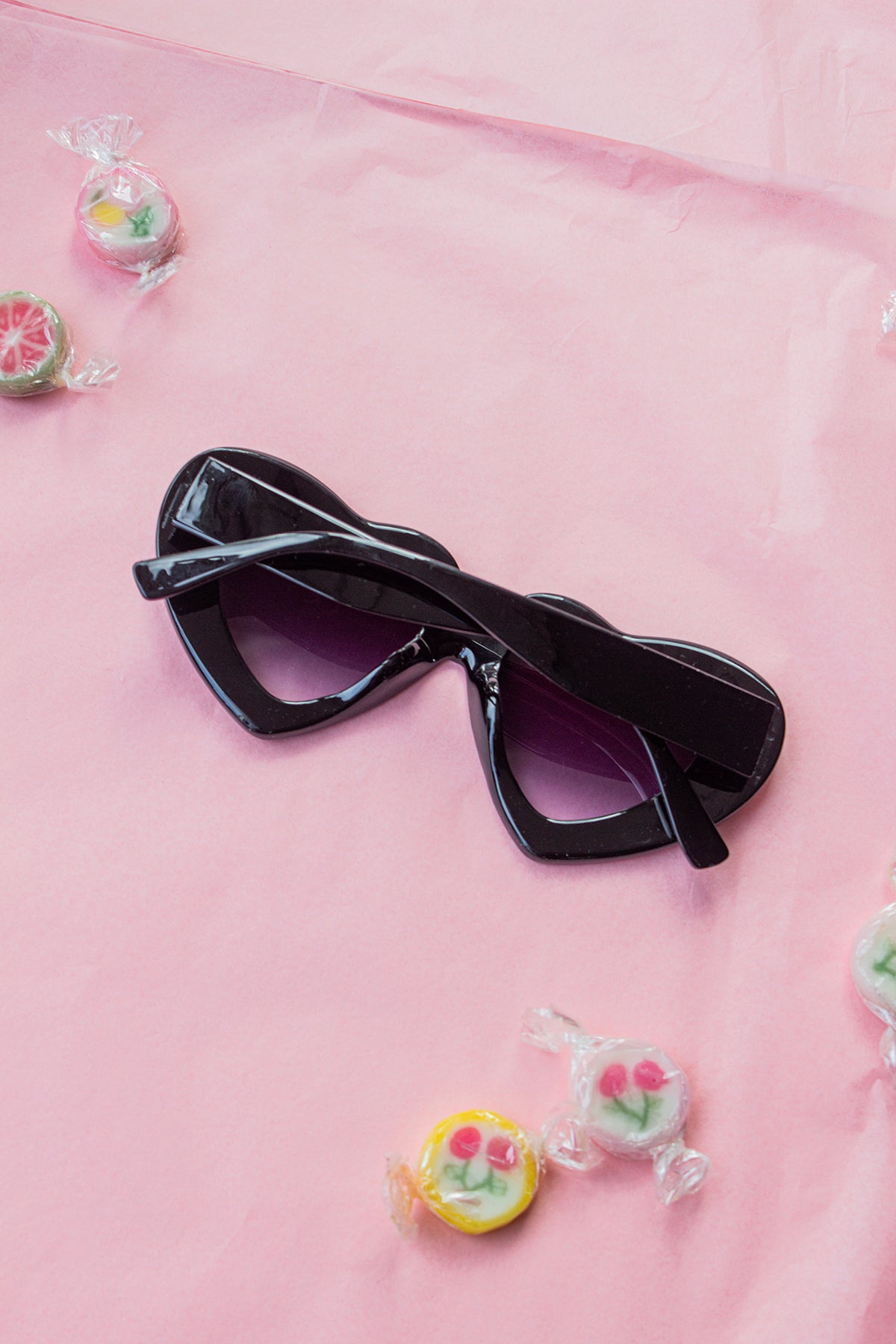 Chunky Oversized Heart Sunglasses - Sugar + Style