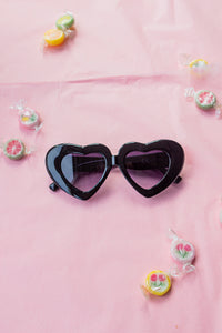 Chunky Oversized Heart Sunglasses - Sugar + Style