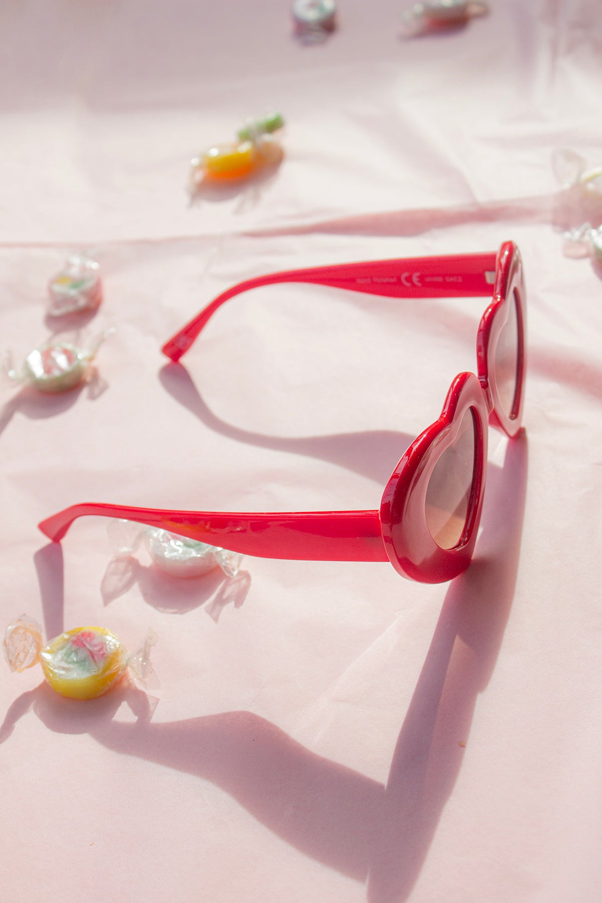 Chunky Oversized Heart Sunglasses - Sugar + Style