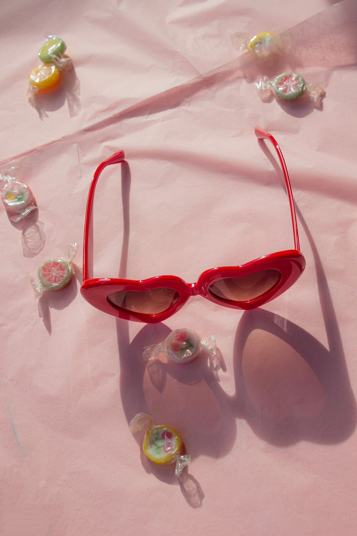 Chunky Oversized Heart Sunglasses - Sugar + Style