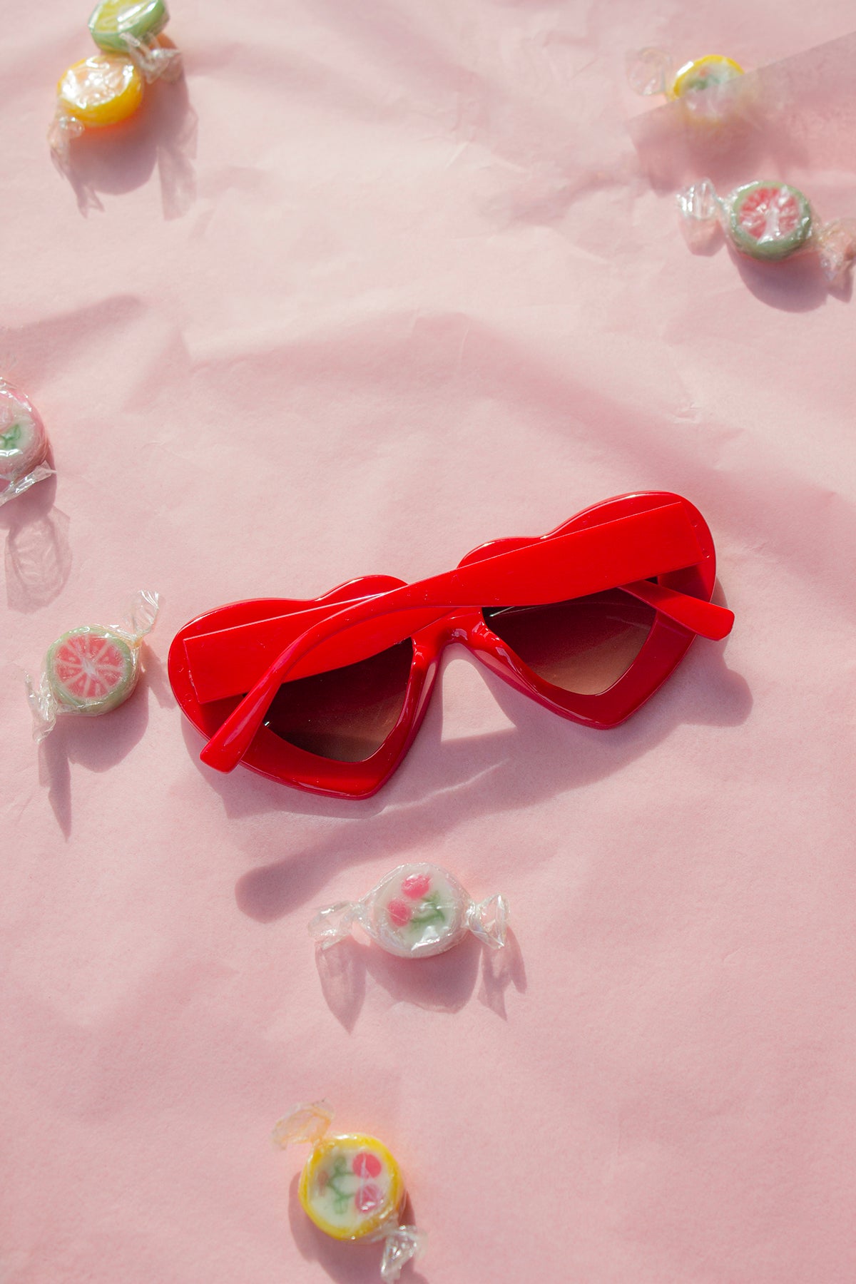 Chunky Oversized Heart Sunglasses - Sugar + Style