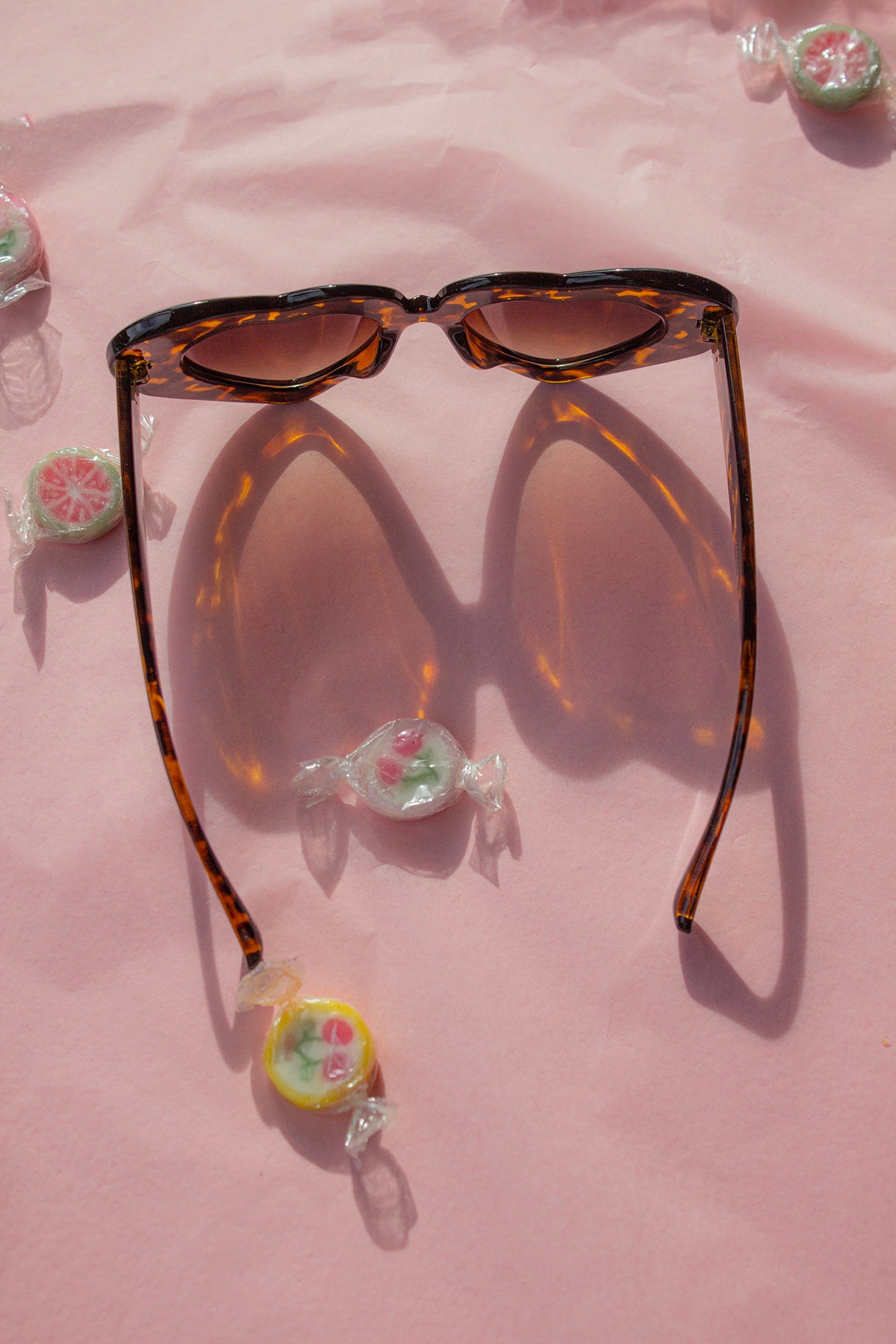 Chunky Oversized Heart Sunglasses - Sugar + Style