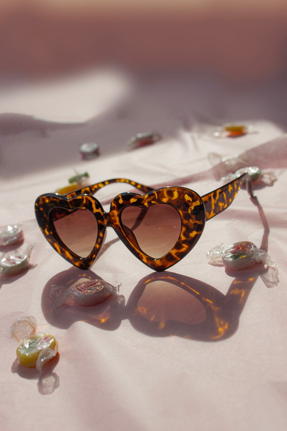 Chunky Oversized Heart Sunglasses - Sugar + Style