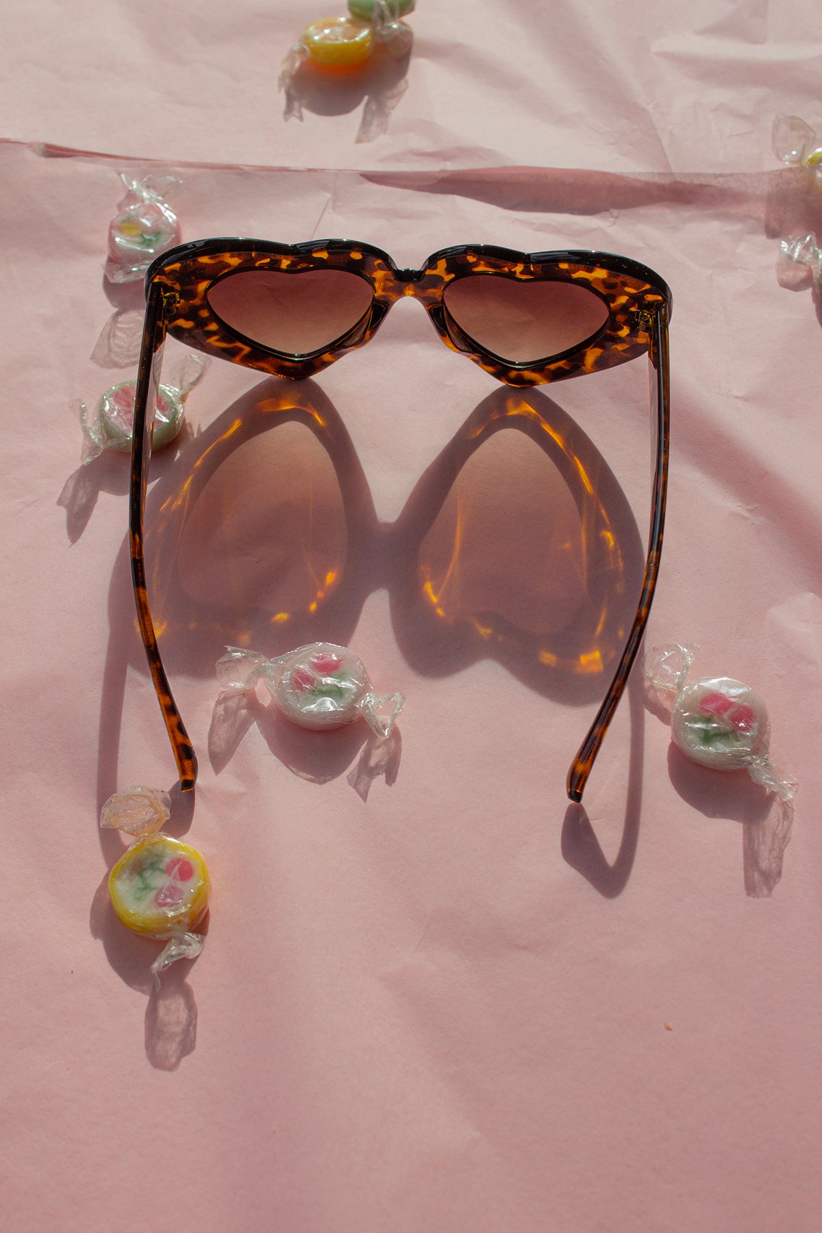 Chunky Oversized Heart Sunglasses - Sugar + Style