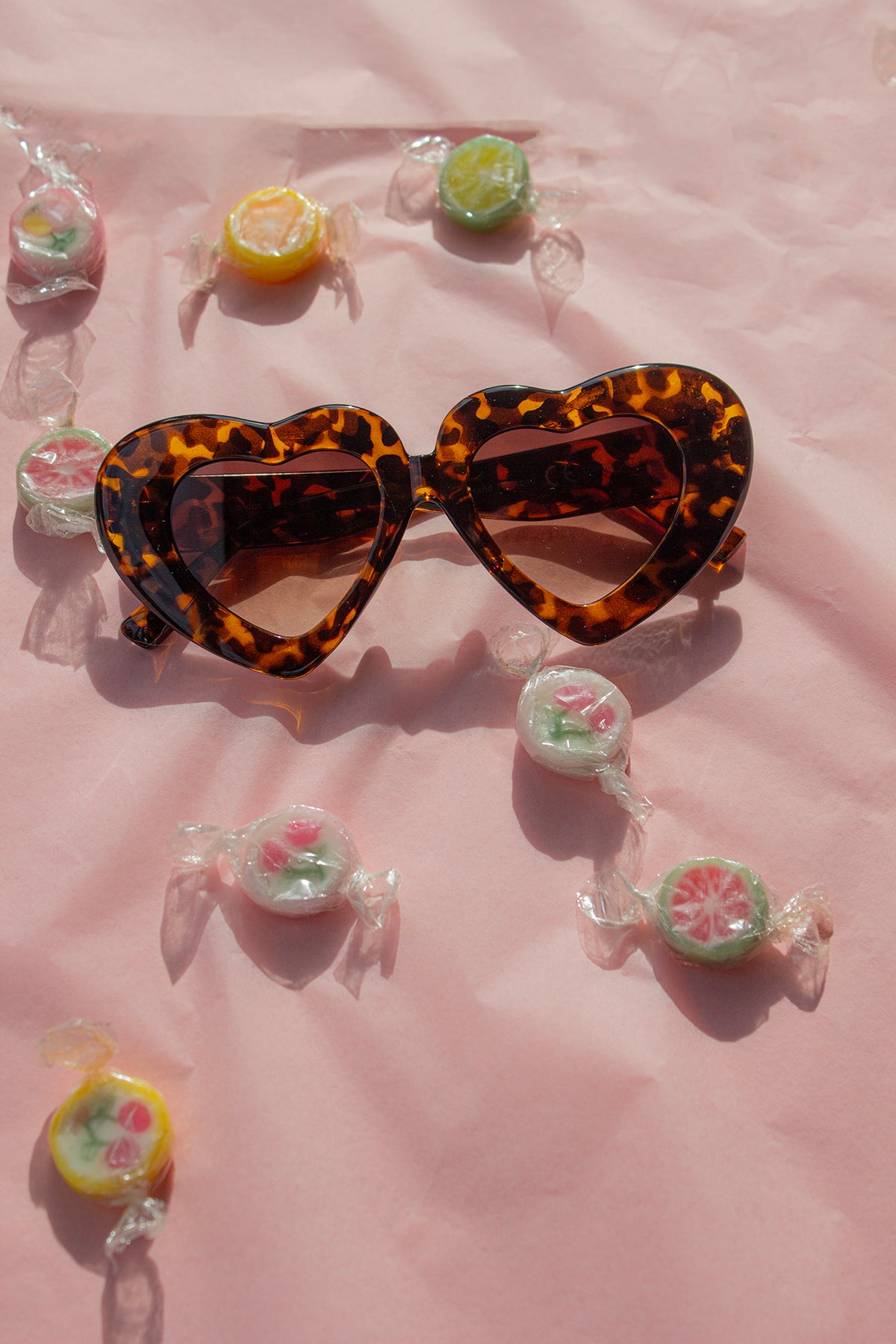 Chunky Oversized Heart Sunglasses - Sugar + Style