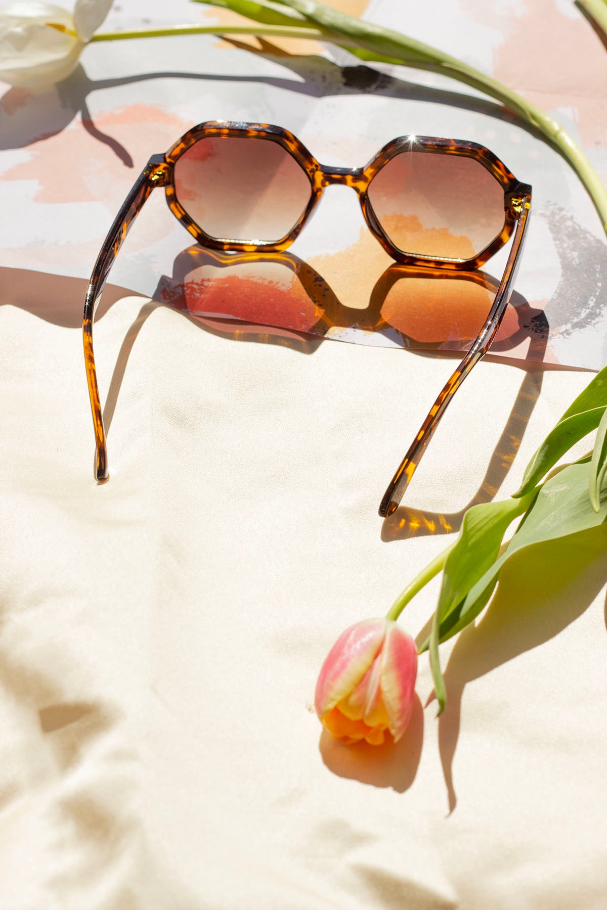 Heptagon Rounded Sunglasses - Sugar + Style
