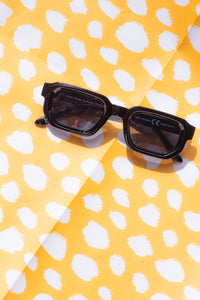 Rectangle Tube Frame Sunglasses - Sugar + Style