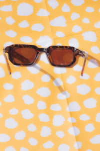 Rectangle Tube Frame Sunglasses - Sugar + Style