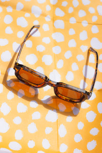 Rectangle Tube Frame Sunglasses - Sugar + Style