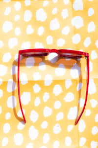 Rectangle Tube Frame Sunglasses - Sugar + Style