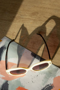 Circle Arm Detail Oversize Sunglasses - Sugar + Style