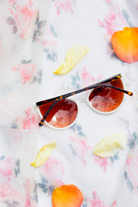 Delicate Large Cat Eye Sunglasses - Sugar + Style