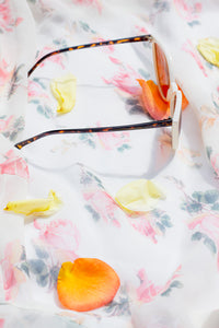 Delicate Large Cat Eye Sunglasses - Sugar + Style