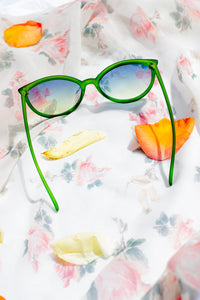 Delicate Large Cat Eye Sunglasses - Sugar + Style