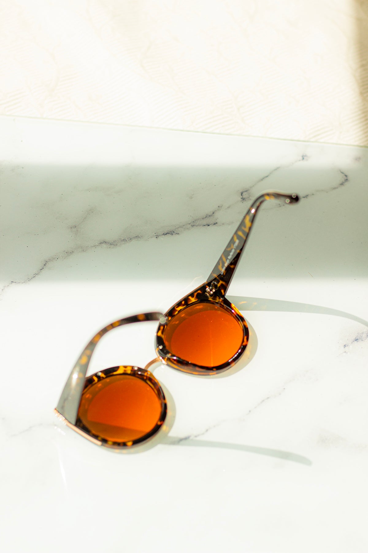 Gold Rim Cat Eye Sunglasses - Sugar + Style