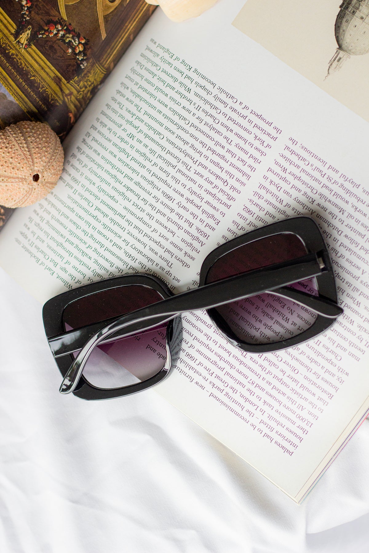 Oversized Square 70s Sunglasses - Sugar + Style