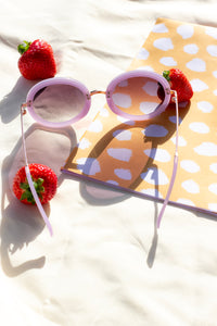 Oversized Circle Sunglasses - Sugar + Style