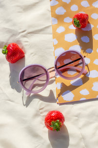 Oversized Circle Sunglasses - Sugar + Style