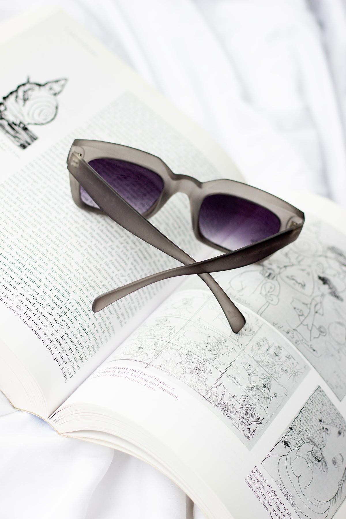 Chunky Bevelled Square Sunglasses - Sugar + Style