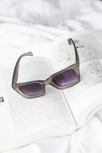 Chunky Bevelled Square Sunglasses - Sugar + Style