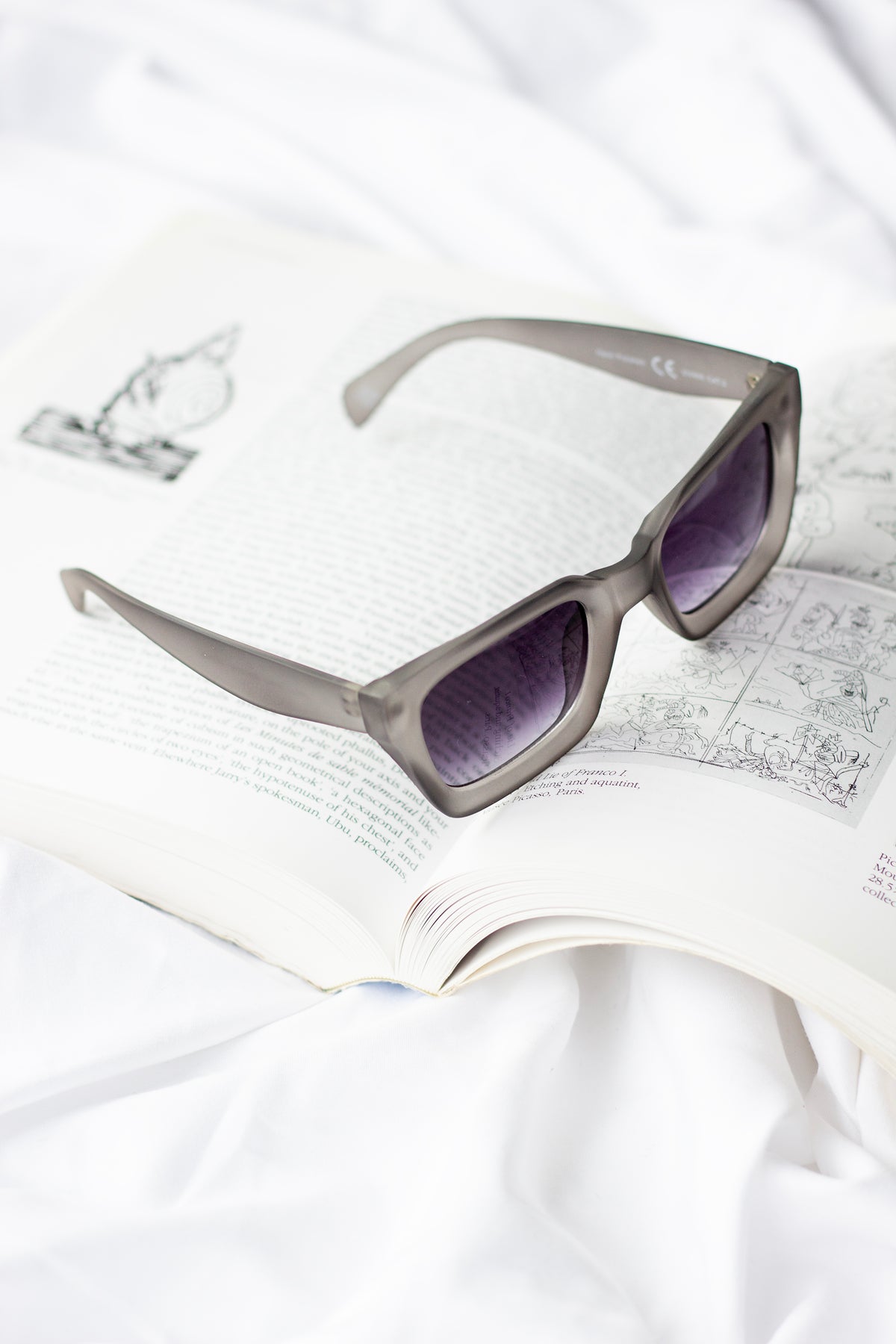 Chunky Bevelled Square Sunglasses - Sugar + Style