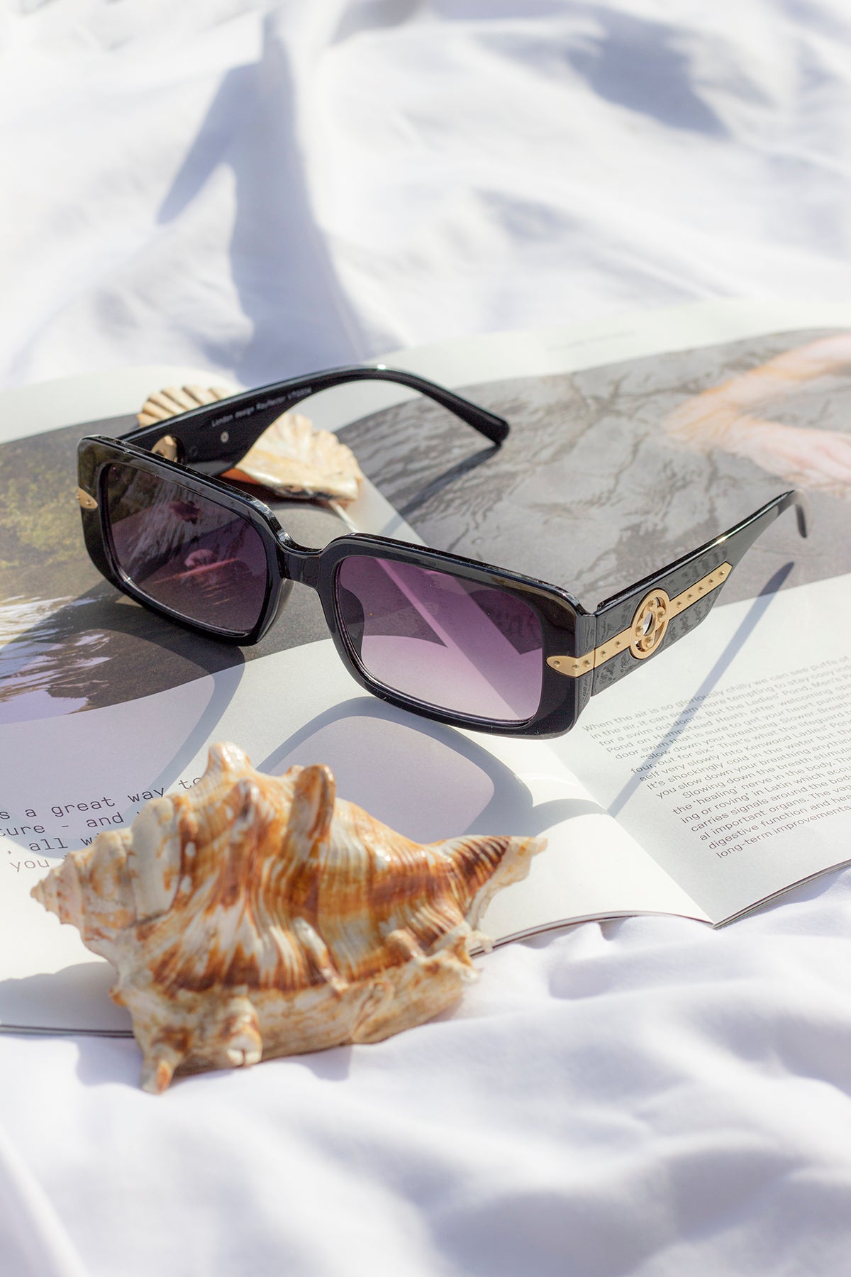 Rectangle Frame Tinted Sunglasses | Primark