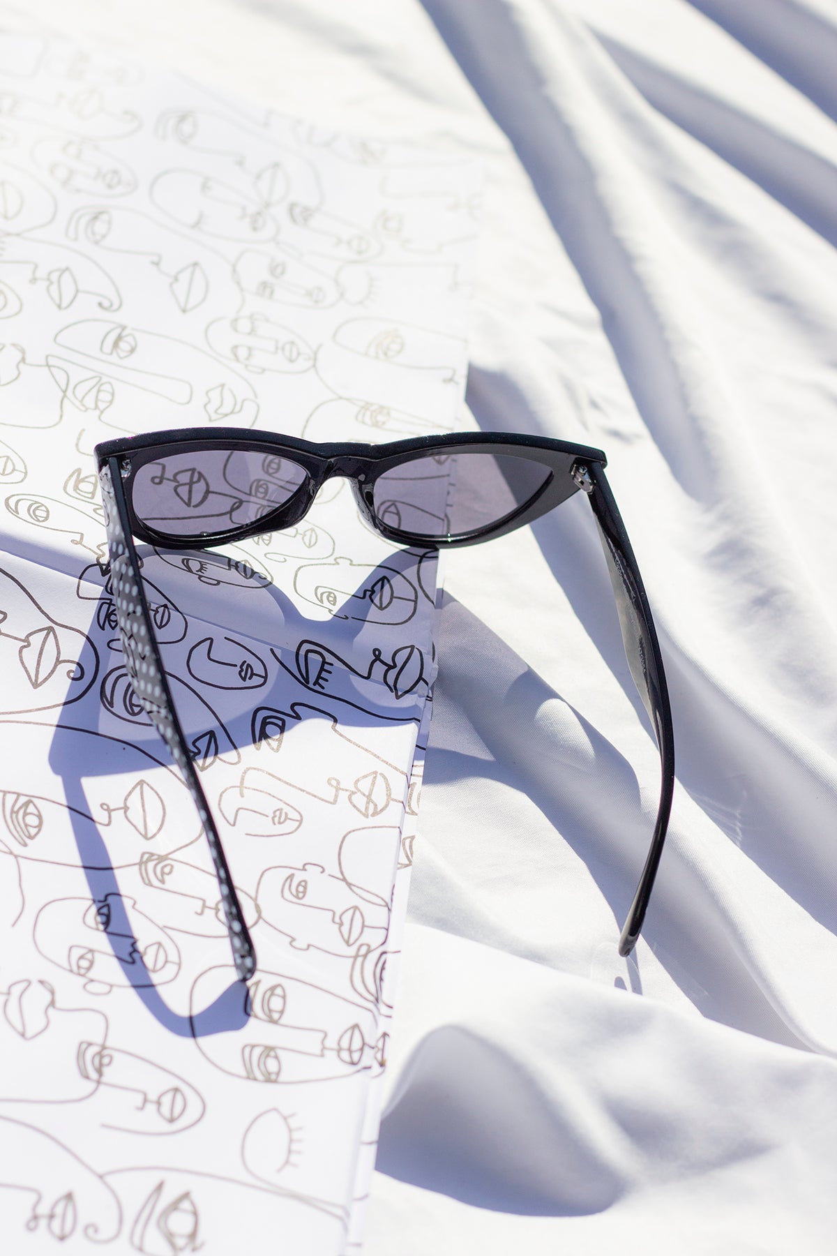 Semi Cat Eye Sunglasses - Sugar + Style