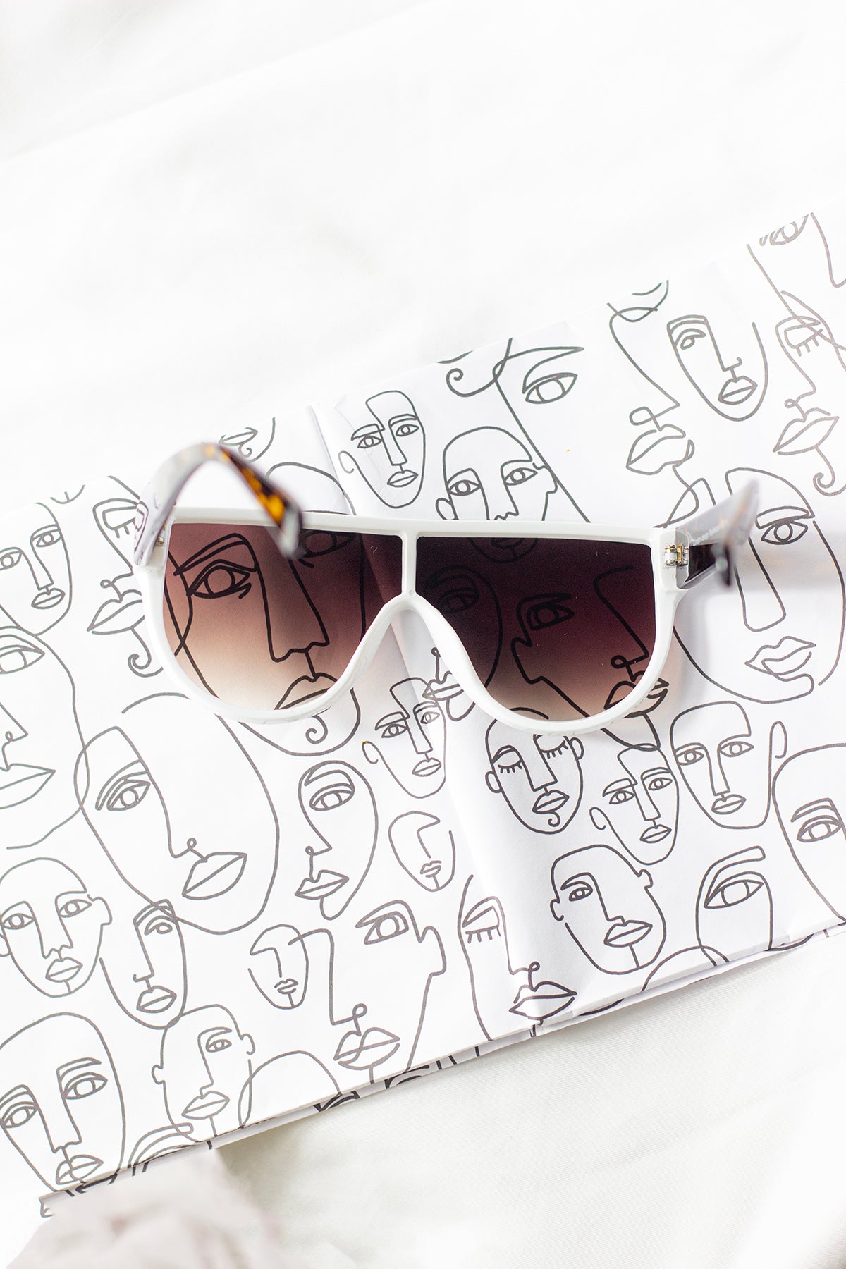 Flat Top Full Lens Sunglasses - Sugar + Style